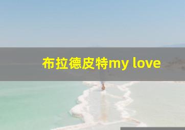 布拉德皮特my love